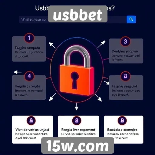 Aspectos de segurança no site usbbet